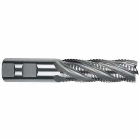 Morse Roughing End Mill, NonCenter Cutting Regular Length, Series 4594, 1 Cutter Dia, 412 Overall Le 44505